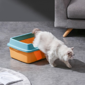  MUENHUI Multiple Specifications Plastic Cat Litter Box	