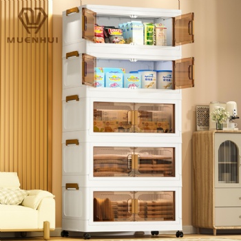  MUENHUI Wholesale High Quality Multifunctional Plastic Storage Cabinet	