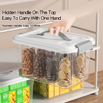  MUENHUI Hot Sale Multifunctional Transparent Plastic Storage Bin	