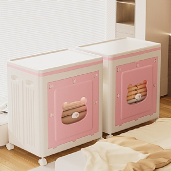  MUENHUI New Design Folding Design Multifunctional Plastic Storage Bin	