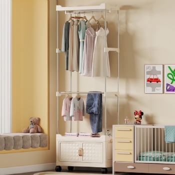  MUENHUI Large Capacity Multifunctional Folding Design Plastic Wardrobe	