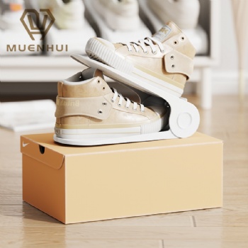 MUENHUI New Design Adjustable Double-Layer Plastic Shoe Holder