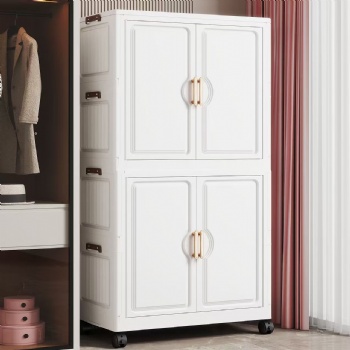  MUENHUI New Design High Quality Folding Design Plastic Cupboard	