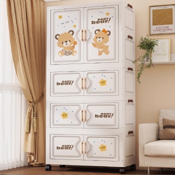  MUENHUI New Design Wholesale Folding Design Plastic Cupboard	
