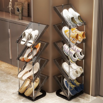 MUENHUI New Design Wholesale High Quality Plastic Shoes Storage Rack	