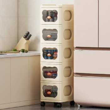  MUENHUI New Design High Quality Narrow Plastic Storage Cabinet	