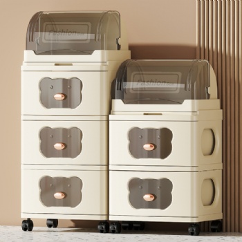 MUENHUI New Design High Quality Plastic Storage Cabinet With Drain Rack	