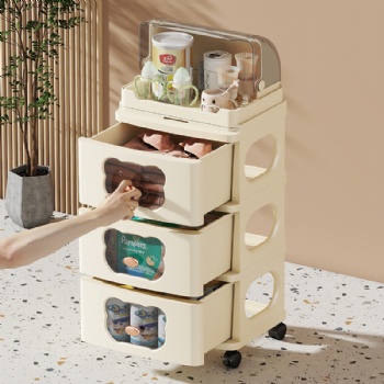  MUENHUI New Design High Quality Plastic Storage Cabinet With Drain Rack	
