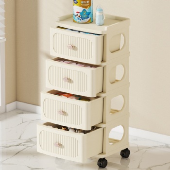  MUENHUI New Design Hot Sale Plastic Storage Cabinet With Drain Rack	