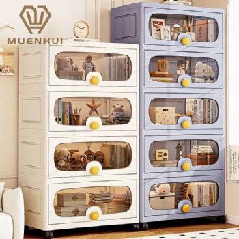 MUENHUI New Design Large Capacity High Quality Plastic Storage Cabinet