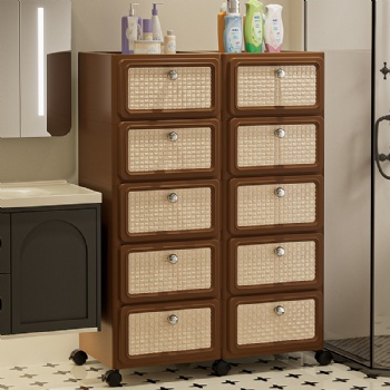  MUENHUI New Design High Quality Household Plastic Storage Cabinet	