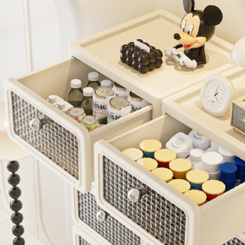  MUENHUI New Design High Quality Household Plastic Storage Cabinet	
