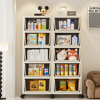  MUENHUI New Design High Quality Household Plastic Storage Cabinet	